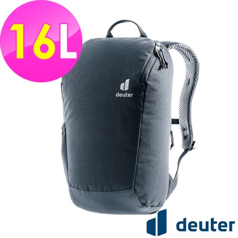 Deuter 【德國】StepOut休閒旅遊背包16L (3815123 黑/旅遊/休閒/都會)