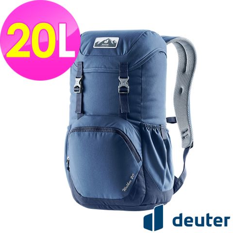 Deuter 【德國】WALKER休閒旅遊背包20L (3812821 深藍/旅遊/休閒/都會)