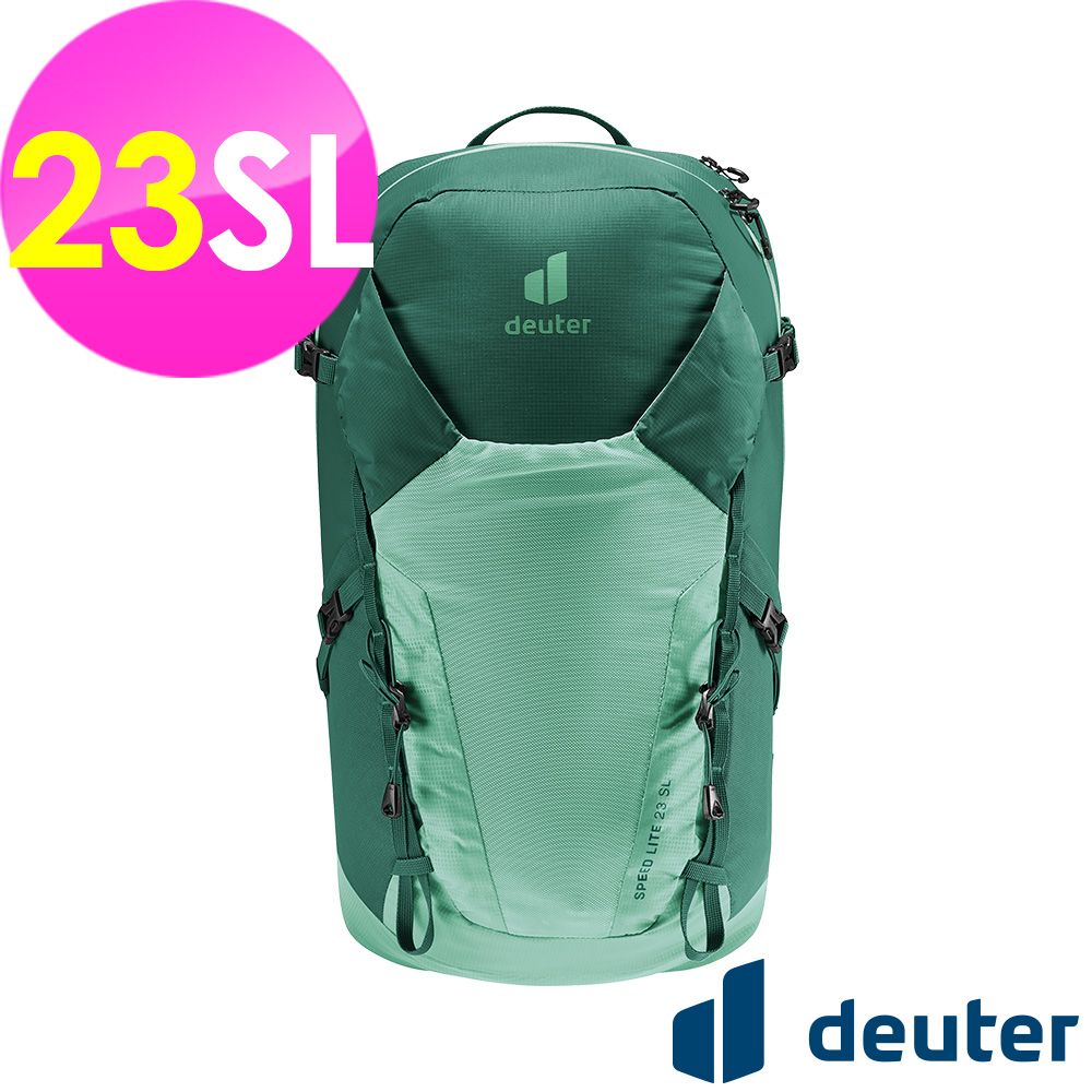 Deuter 【德國】SPEED LITE超輕量旅遊背包23SL (3410322 綠/越野/三鐵/登頂)