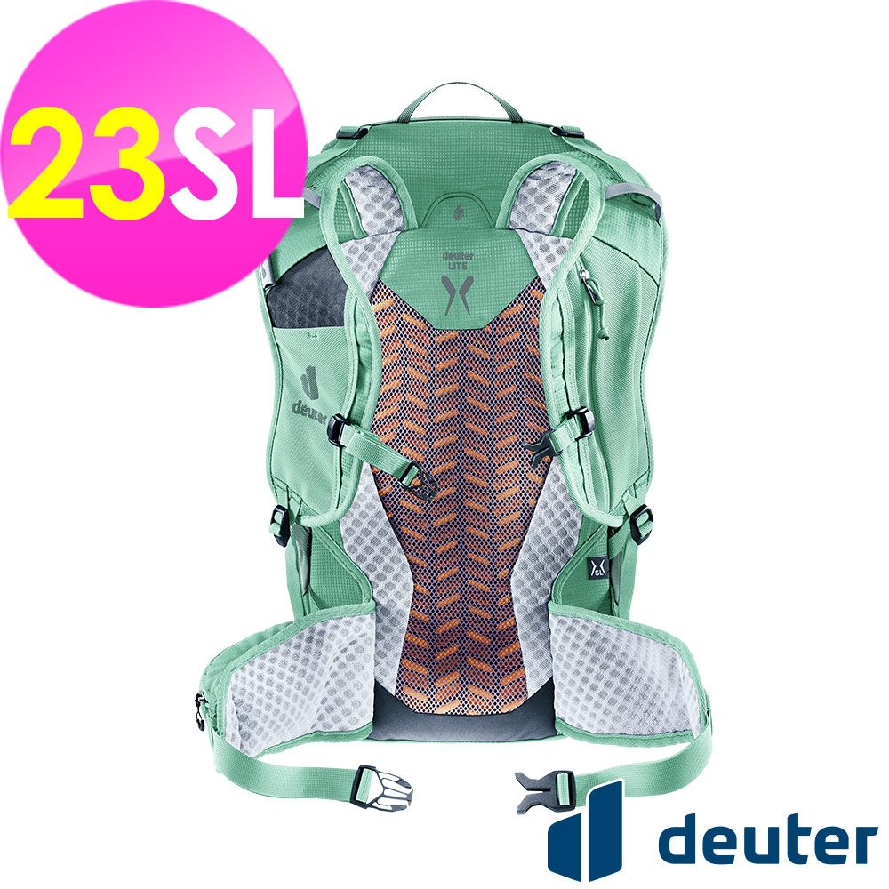 Deuter 【德國】SPEED LITE超輕量旅遊背包23SL (3410322 綠/越野/三鐵/登頂)