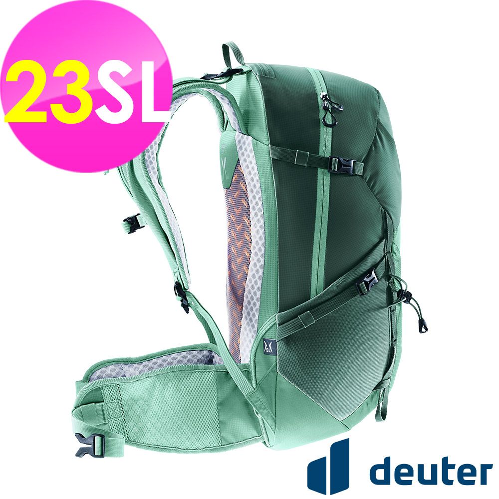 Deuter 【德國】SPEED LITE超輕量旅遊背包23SL (3410322 綠/越野/三鐵/登頂)