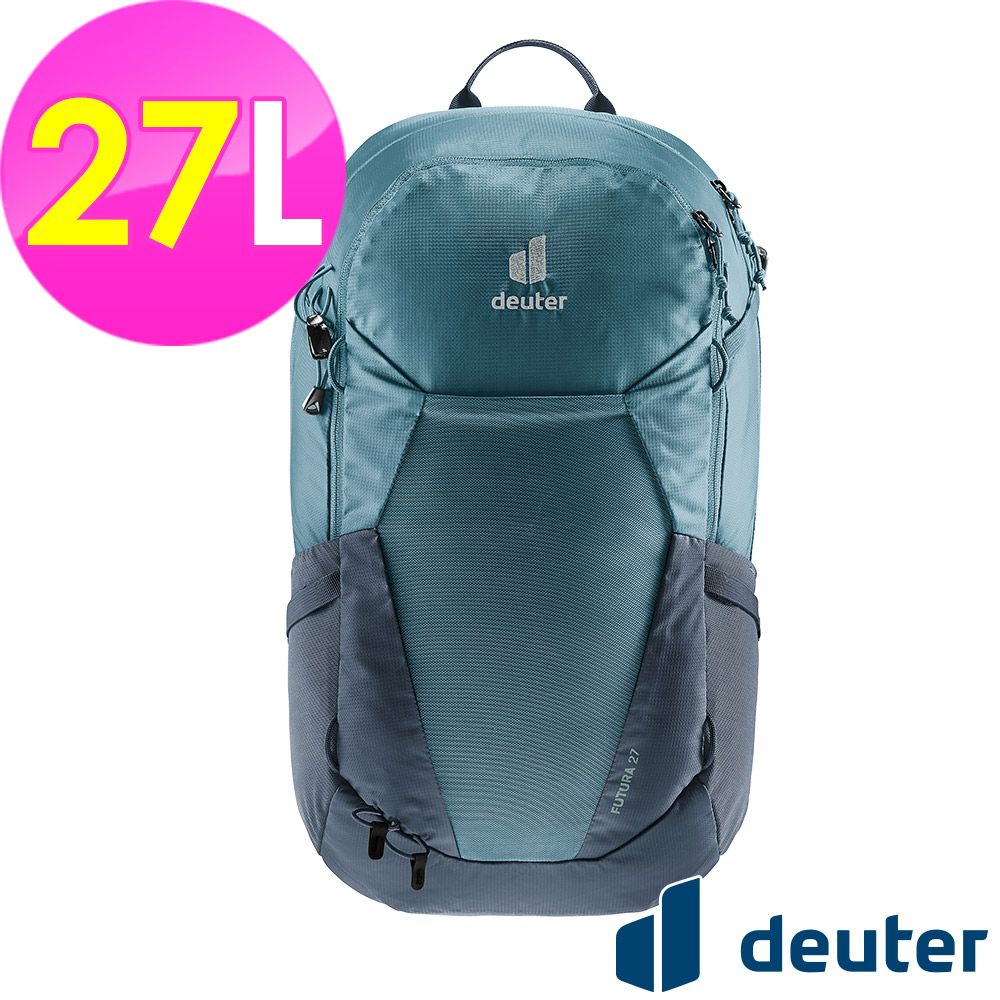 Deuter 【德國】FUTURA透氣網架背包27L (3400321 霧藍/登山/健行)