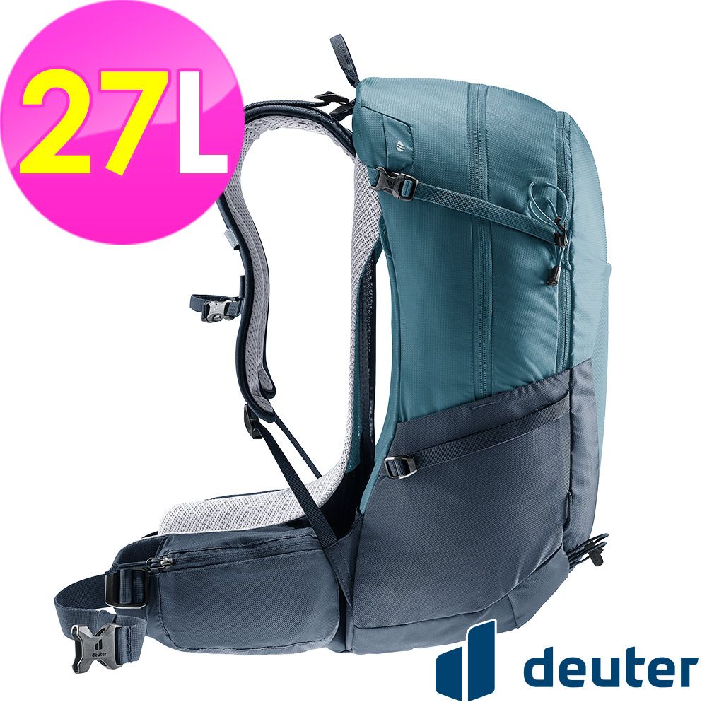 Deuter 【德國】FUTURA透氣網架背包27L (3400321 霧藍/登山/健行)