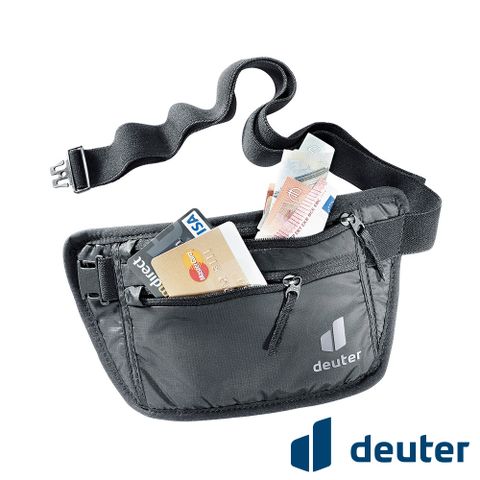 【德國deuter】 SECURITY MONEY BELT I隱藏式腰包3950621黑