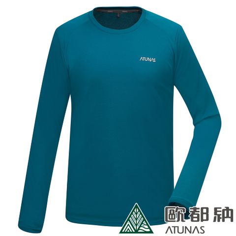 ATUNAS 歐都納】男款Polygiene抑菌抗臭長袖T恤A1TSDD03M草綠/吸濕排汗