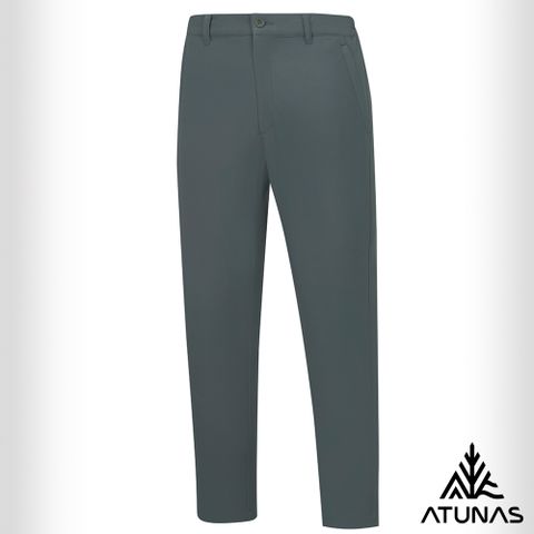 ATUNAS 歐都納 男款石墨烯輕保暖彈性長褲A1PA2505M橄綠/大尺碼