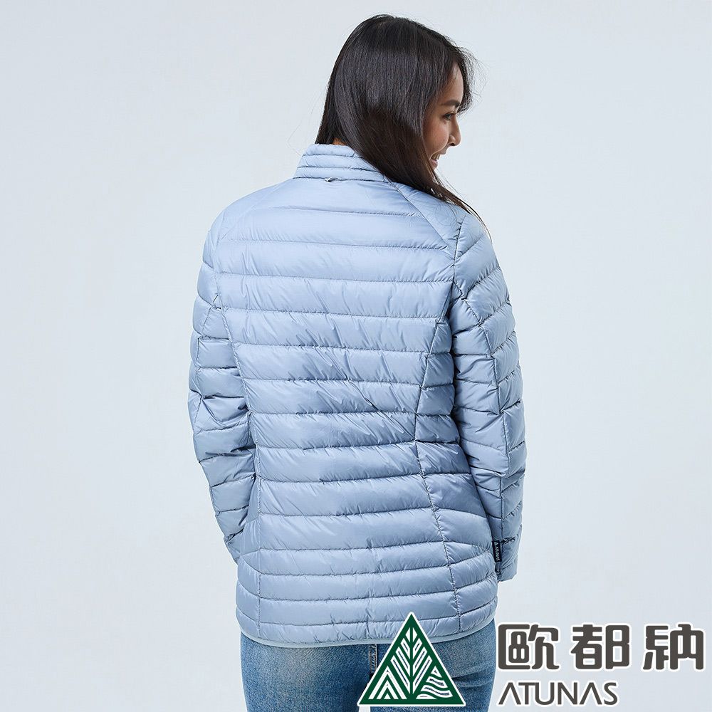 ATUNAS 歐都納 女款樂遊休閒GORE-TEX 2L兩件式外套(A1GT2204W 靛藍/羽絨內衫/防水/防風)