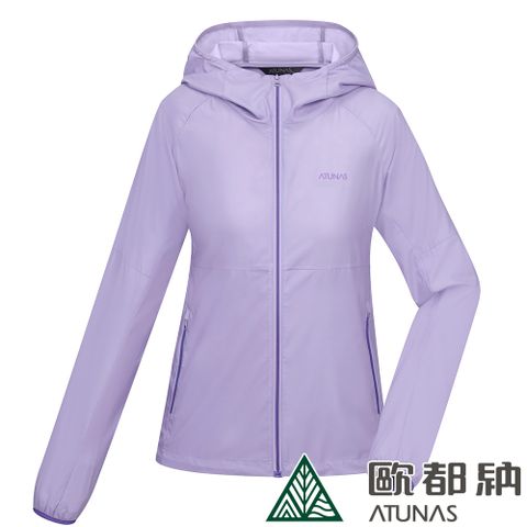 ATUNAS 歐都納 女款蚊瘋不動涼感外套 (A1GA2403W 薰衣草紫/驅蚊蟲/防曬/透氣/輕量/涼感)