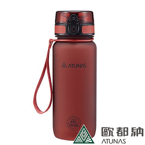 ATUNAS 歐都納 戶外玩咖運動水瓶650ML (A1KTBB04N 紅/TRITAN/輕量/防漏/便攜/不易碎)