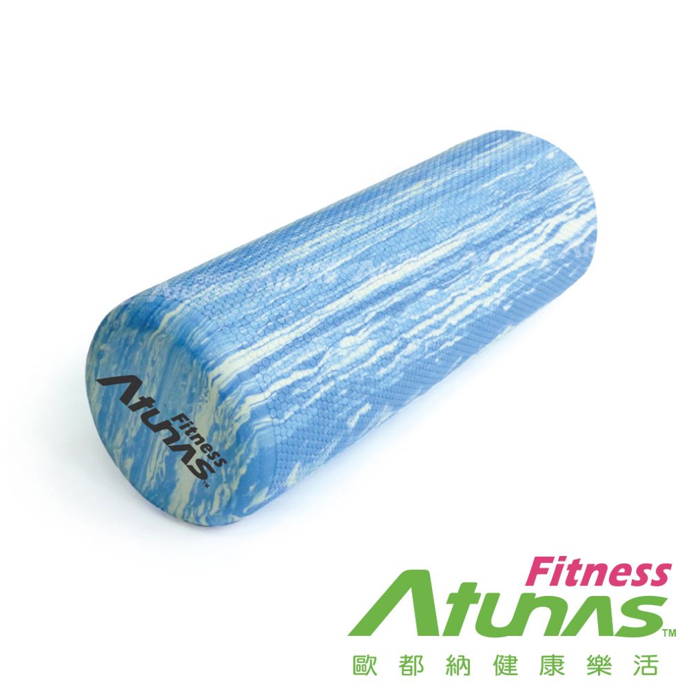 ATUNAS 歐都納 【FITNESS】瑜珈圓柱 (MUF-1850 顏色隨機/蜂巢紋/瑜珈柱/有氧/運動/核心訓練/Roller)