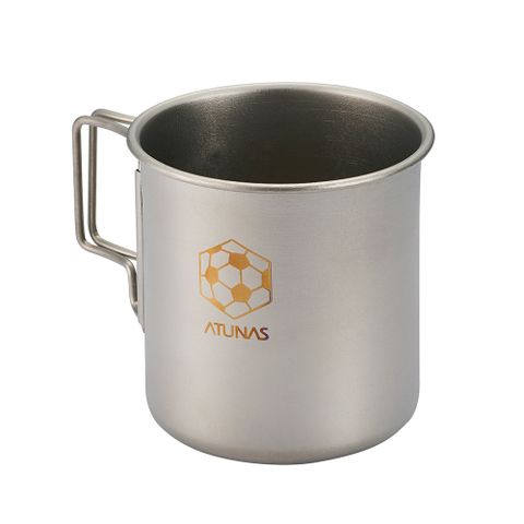 【ATUNAS 歐都納】單層鈦隨行杯-世足款 (A6KT2201N 環保無毒/輕量耐用/登山露營/戶外餐具)