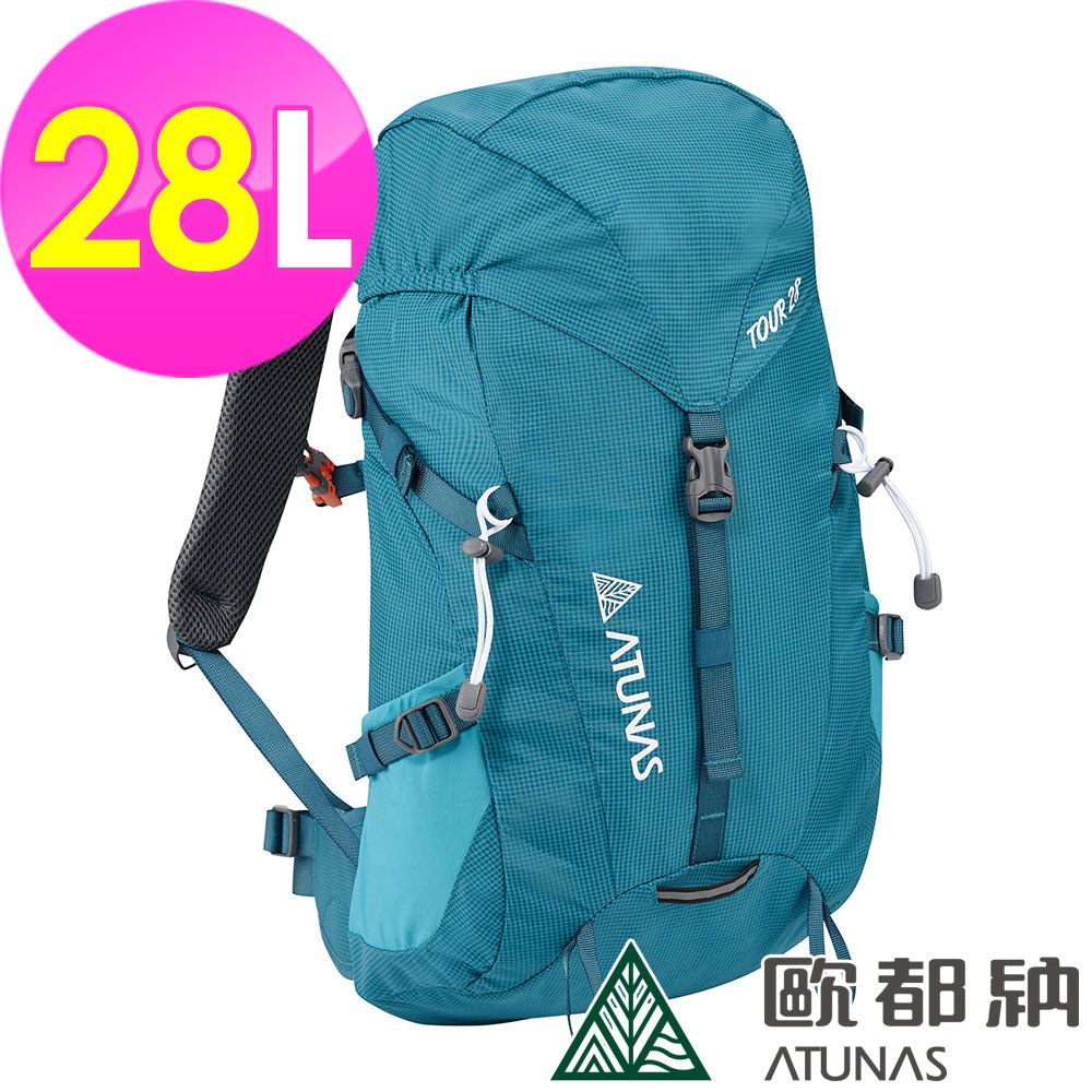 ATUNAS 歐都納 HIKE網架式透氣背包28L (A1BPEE03 墨綠/減壓背帶/登山/健行/旅遊)