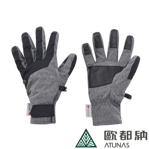 【ATUNAS 歐都納】GORE-TEX防水保暖手套 (A2AGEE02N 黑/防風/防水/保暖)