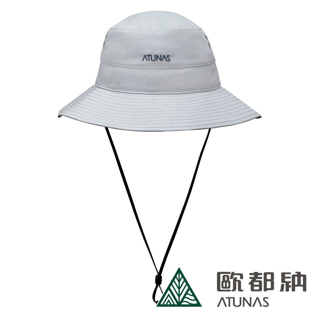 ATUNAS 歐都納 防曬漁夫帽 (A1AHDD07N 鎳灰/防曬/抗UV/登山/旅遊/露營)