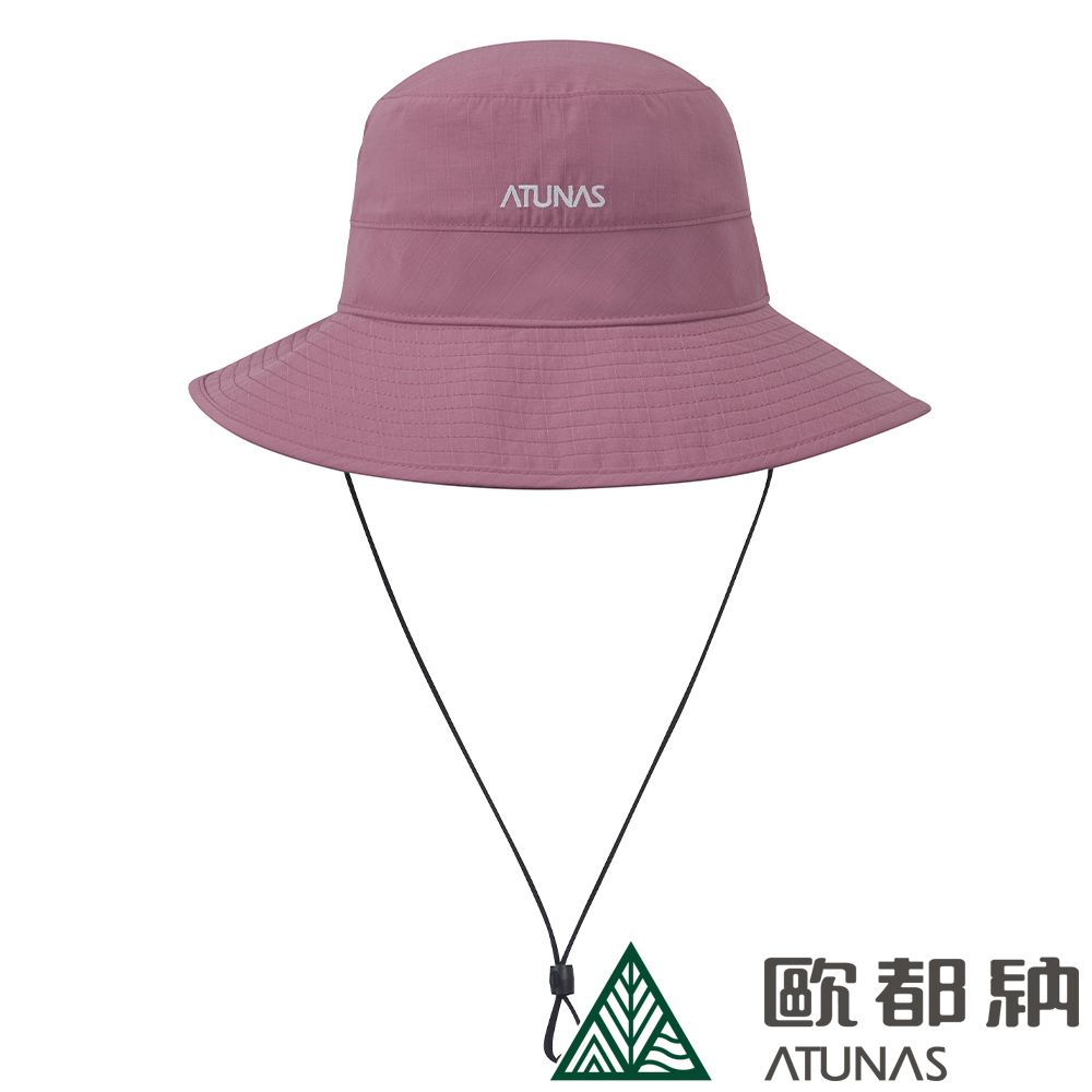 ATUNAS 歐都納 防曬漁夫帽 (A1AHDD07N 玫瑰紫/防曬/抗UV/登山/旅遊/露營)