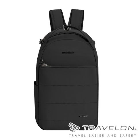 TRAVELON _美國防盜包_Roam防盜後背包/斜肩包-聯名款TL-43679A黑/RFID/休閒旅遊包