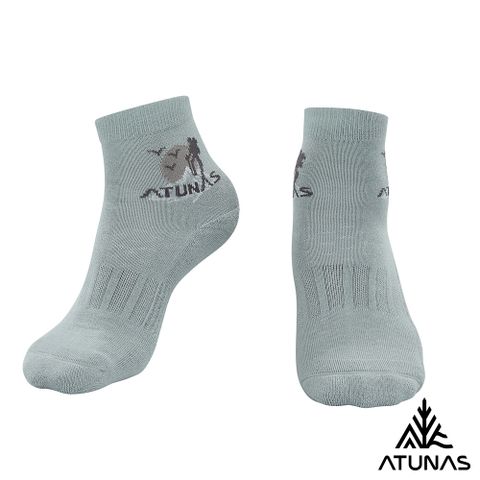 【ATUNAS 歐都納】步步輕心減壓襪A1ASGZ02N淺灰