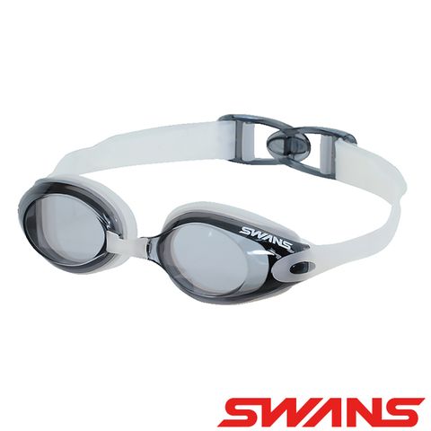 SWANS 日本_專業型泳鏡(SWB-1透明黑/防霧/抗UV/游泳/水上配件)