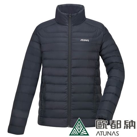 ATUNAS 歐都納 男款KEEP WARM輕量羽絨外套A1GA2234M黑