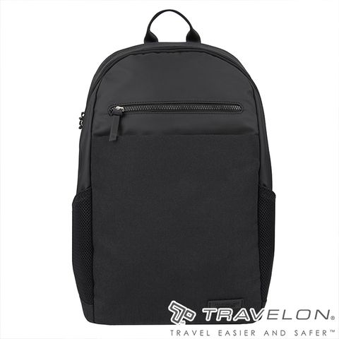 【Travelon美國防盜包】METRO商務休旅後背包(TL-43412黑/雙肩包/旅遊後背包)
