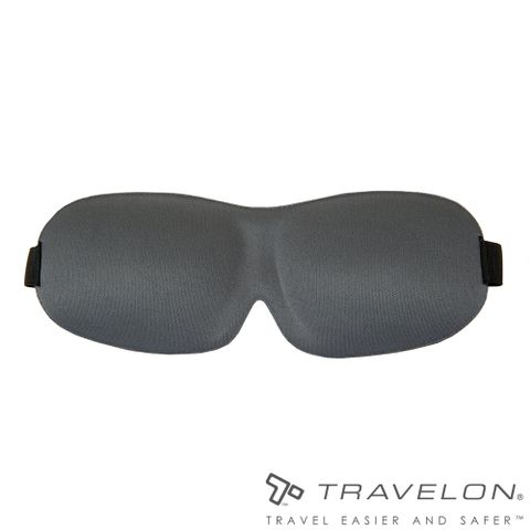 TRAVELON TRAVEL 立體遮光舒眠眼罩TL-12768 深灰