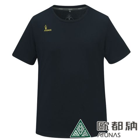 ATUNAS 歐都納 為台灣加油 ALL WIN 快乾抗菌短袖T恤A6TS2416N黑/MIT台灣製/中性款