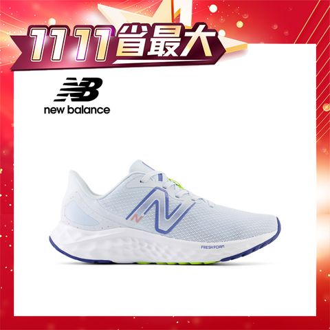 NEW BALANCE []慢跑鞋_WARISCI4-D_女性_藍灰色