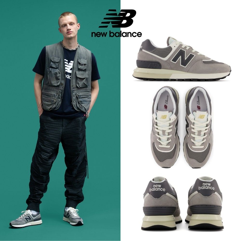 New Balance 紐巴倫 []復古運動鞋_中性_灰色_U574LGT1-D楦