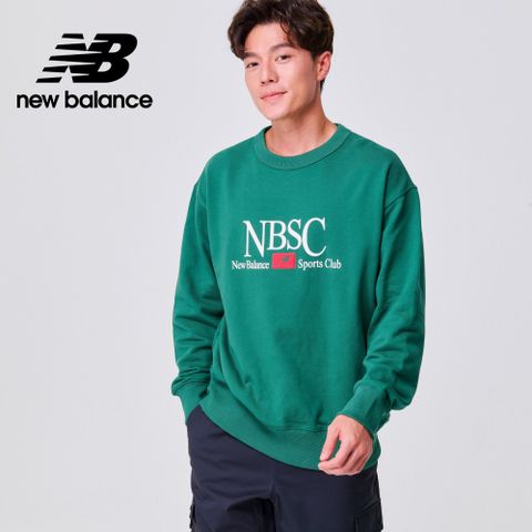 NEW BALANCE []NBSC休閒長袖上衣_男性_綠色_AMT31556TFN