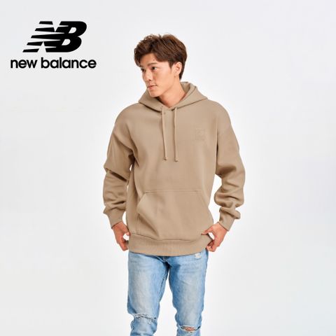 NEW BALANCE SDS厚磅連帽長袖上衣_男性_卡其色_AMT41351SOT