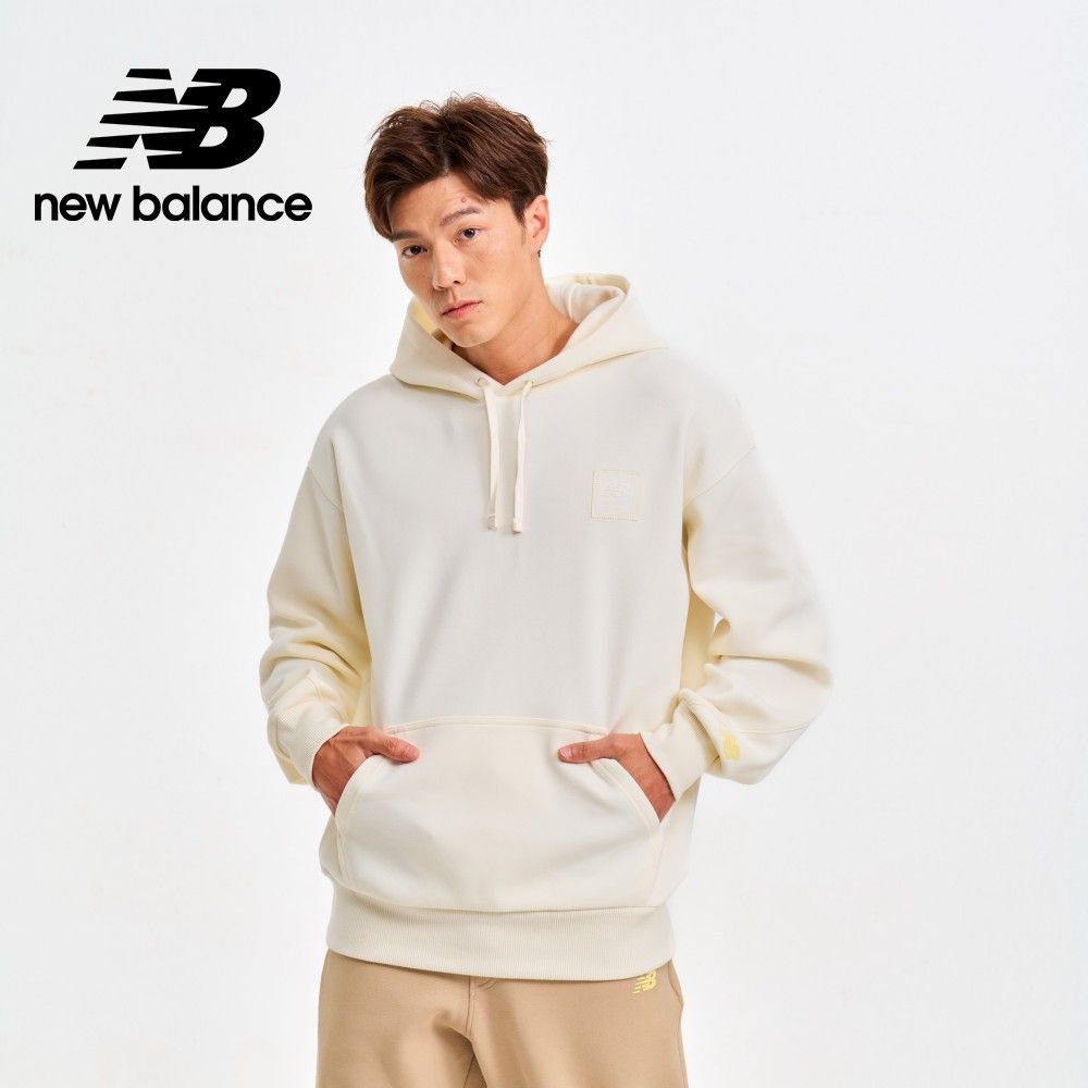 NEW BALANCE SDS厚磅連帽長袖上衣_男性_米杏色_AMT41351CIC