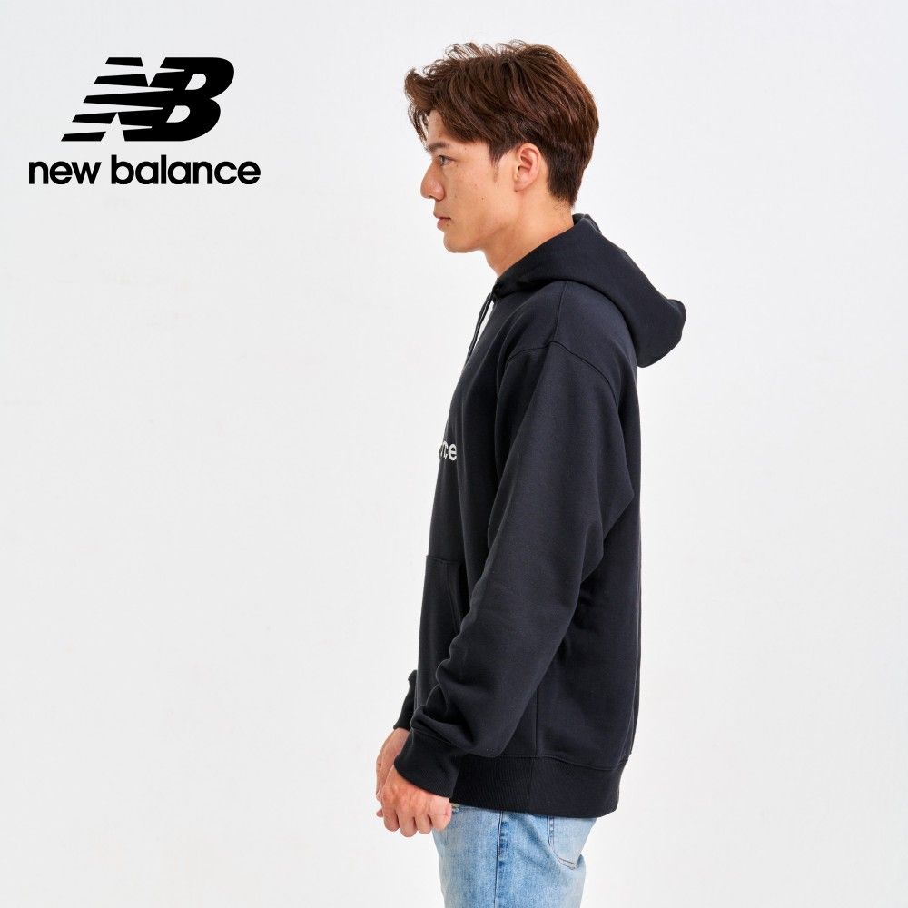 NEW BALANCE NB連帽長袖上衣_男性_黑色_MT41501BK