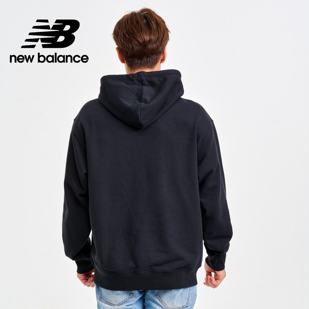 NEW BALANCE NB連帽長袖上衣_男性_黑色_MT41501BK