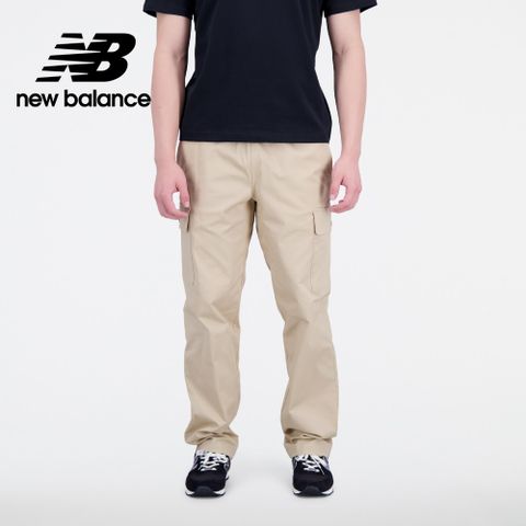 NEW BALANCE []大袋鬆緊工裝長褲_男性_卡其色_MP31526INC