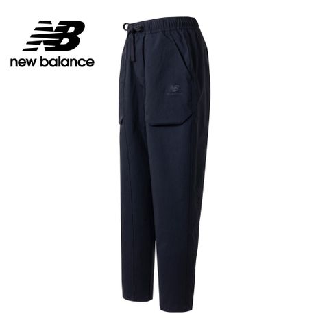 NEW BALANCE []SDS鬆緊抽繩工裝長褲_男性_黑色_AMP33361BK