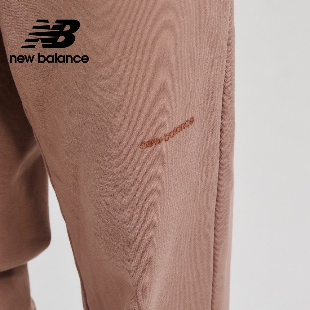 NEW BALANCE []鬆緊抽繩休閒長褲_男性_駝色_AMP33553MS