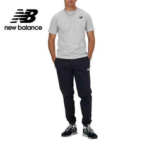 NEW BALANCE []鬆緊抽繩長褲_AMP41510BK_男性_黑色