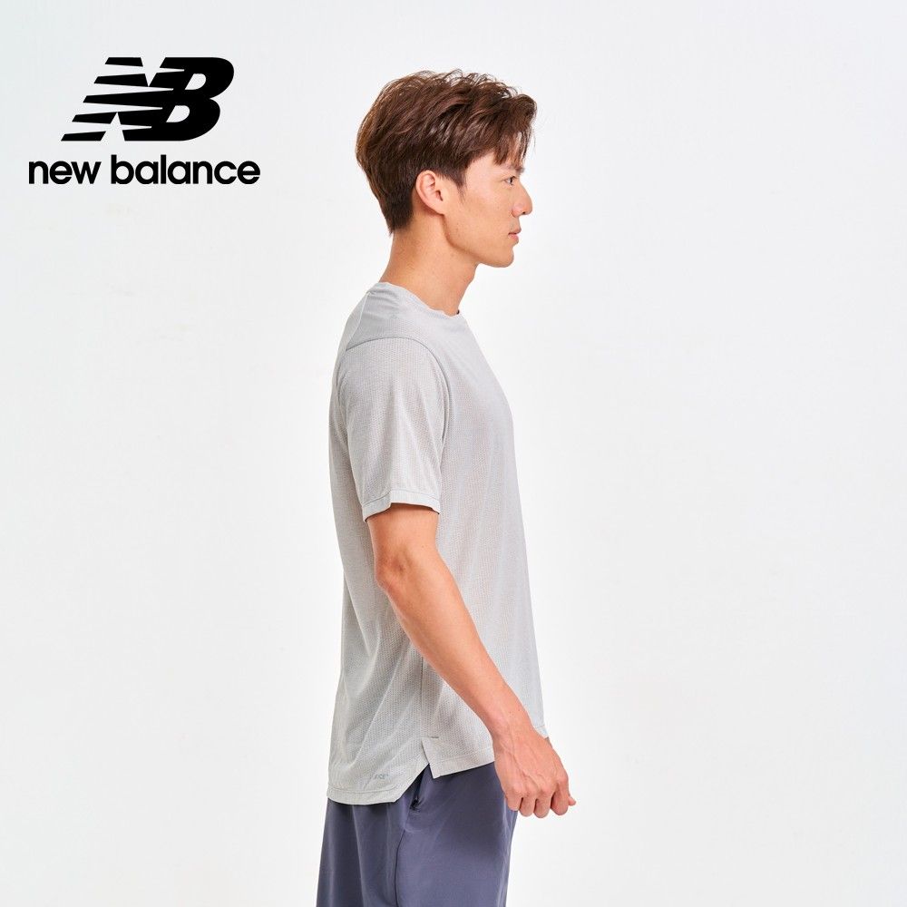 NEW BALANCE []ICEX短袖T_男性_灰色_AMT21262AG