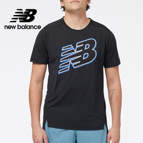 NEW BALANCE []短袖上衣_男性_黑色_AMT23224MIB