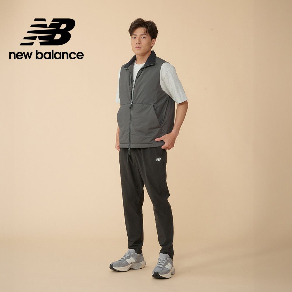 NEW BALANCE [New Balance]保暖防潑水背心外套_男性_墨灰色_MV43500ACK