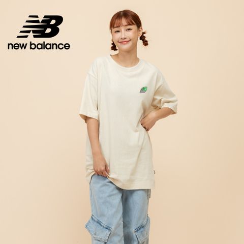 [New Balance]插畫家短袖上衣_男性_杏色_MT51972LIN
