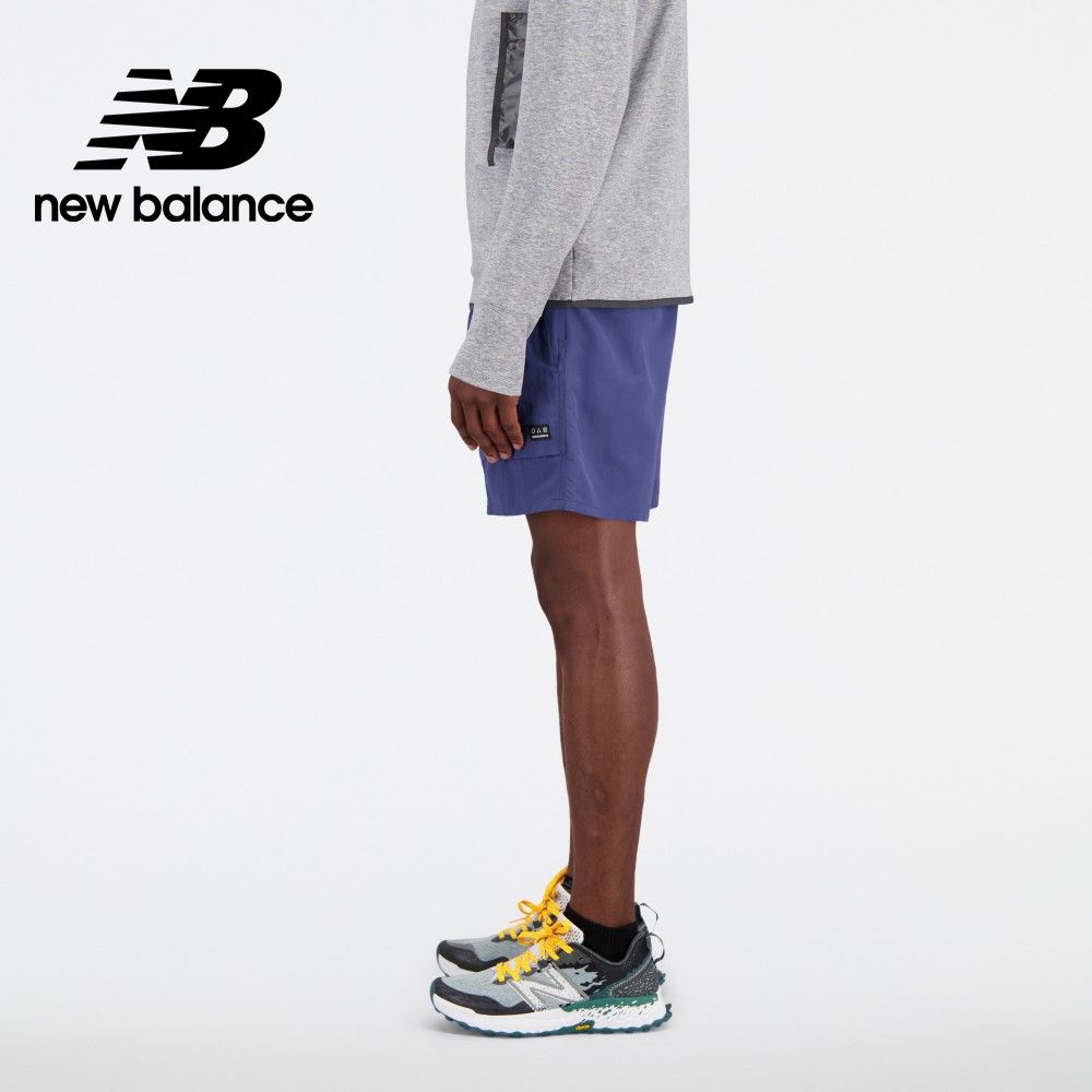 NEW BALANCE []大口袋休閒短褲_男性_藍紫色_MS31509VTI