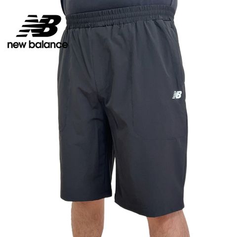 NEW BALANCE []MIT彈性吸排短褲_5862420189_男性_黑色