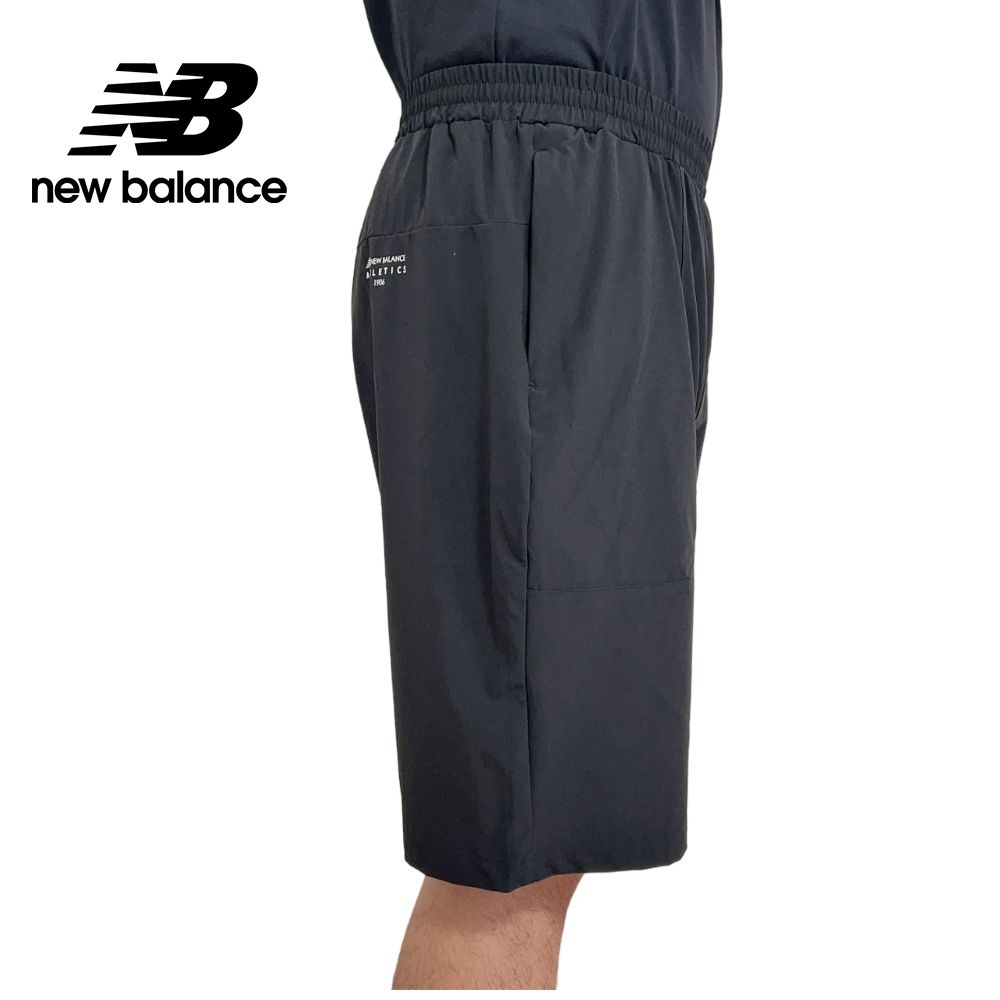 NEW BALANCE []MIT彈性吸排短褲_5862420189_男性_黑色