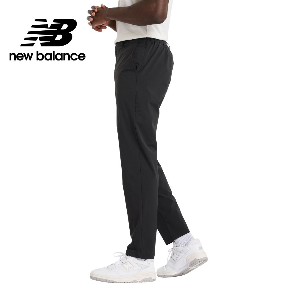 NEW BALANCE [New Balance]防潑水抗撕裂錐形長褲_男性_黑色_AMP43551BK