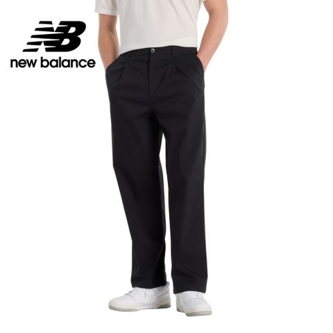 New Balance 紐巴倫 [New Balance]挺版直筒長褲_男性_黑色_MP51563BK