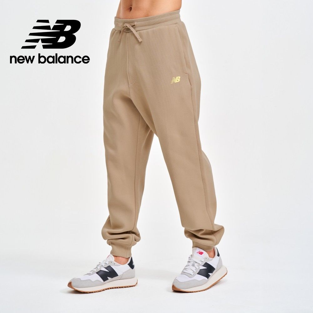 NEW BALANCE SDS鬆緊抽繩長褲_男性_卡其色_AMP41352SOT