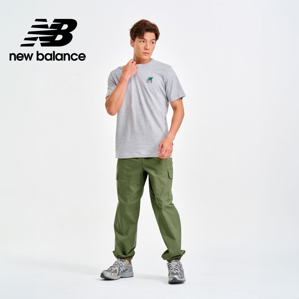 NEW BALANCE 工裝風大口袋長褲_男性_軍綠色_AMP41579DEK