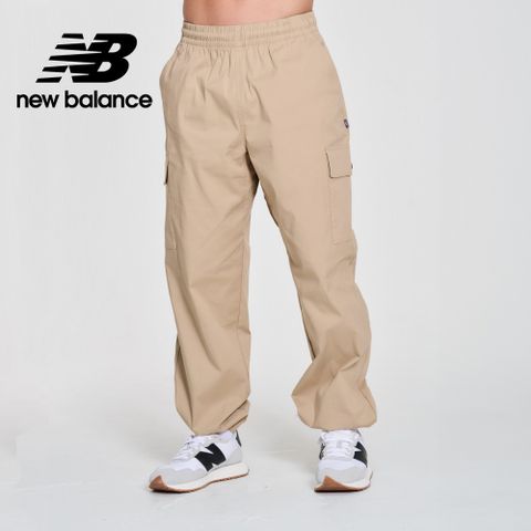 NEW BALANCE 工裝風大口袋長褲_男性_卡其色_AMP41579SOT