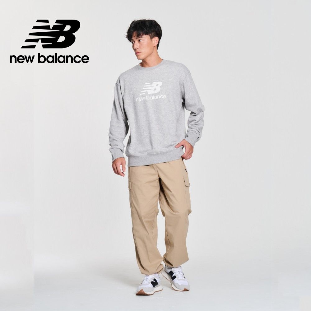 NEW BALANCE 工裝風大口袋長褲_男性_卡其色_AMP41579SOT